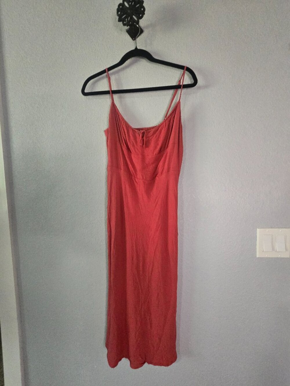 Wilfred Coral Maxi Dress Size 8